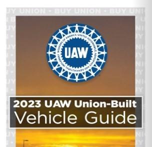 2023 UAW Union-Built Vehicle Guide | UAW Region 2-B