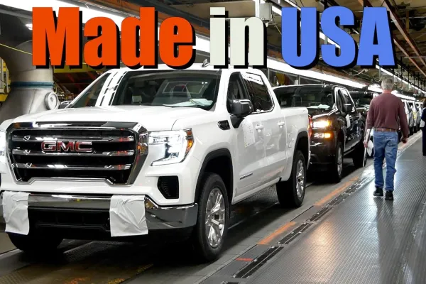 General Motors builds GMC Sierras and Chevy Silverados in Fort Wayne, IN.