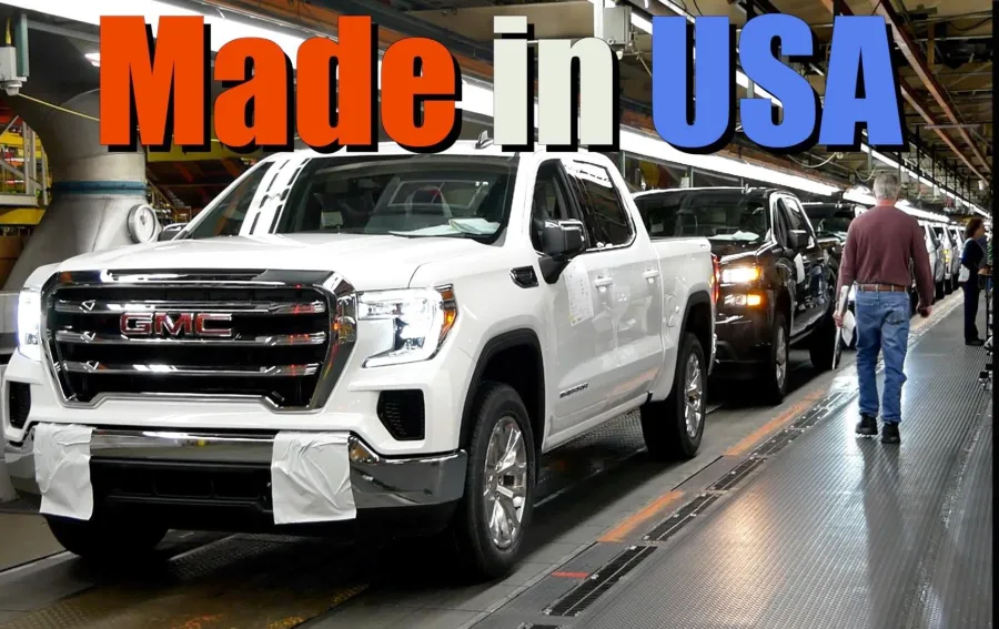 General Motors builds GMC Sierras and Chevy Silverados in Fort Wayne, IN.