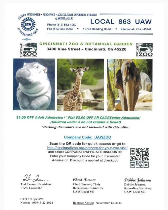 Cincinnati Zoo Discount Tickets