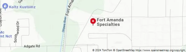 Fort Amanda Map